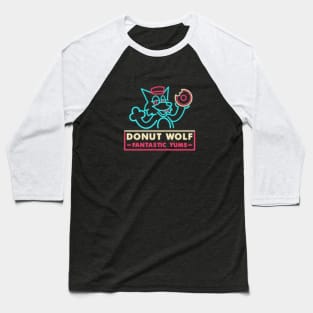 Donut Wolf - Fantastic Yums! Baseball T-Shirt